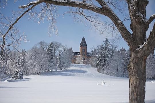 St. Olaf College blanketed in snow