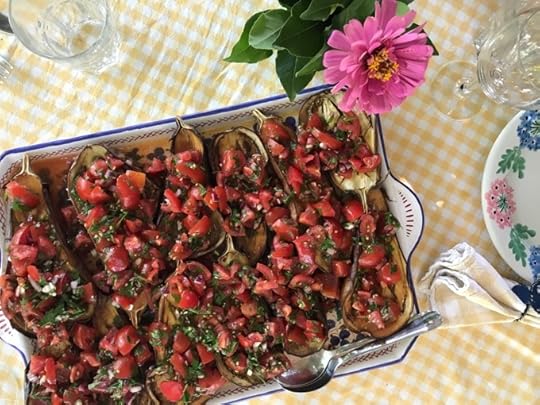 Roasted Eggplants and Tomatoes