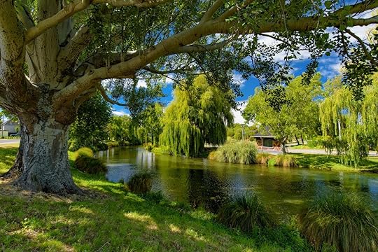 Avon River in Christchurch, New Zealand