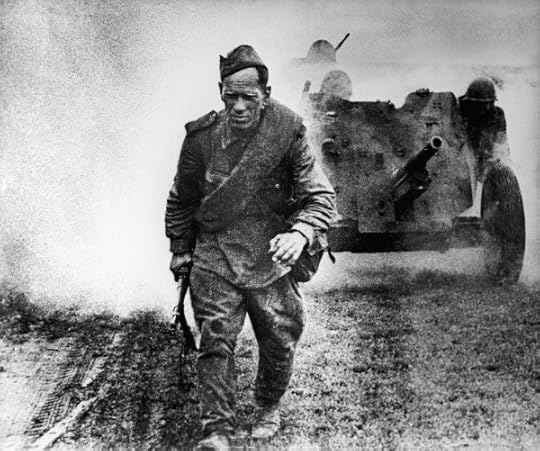 Soviet soldier in Russia, 1 Aug 1943 (Russian International News Agency: 997)