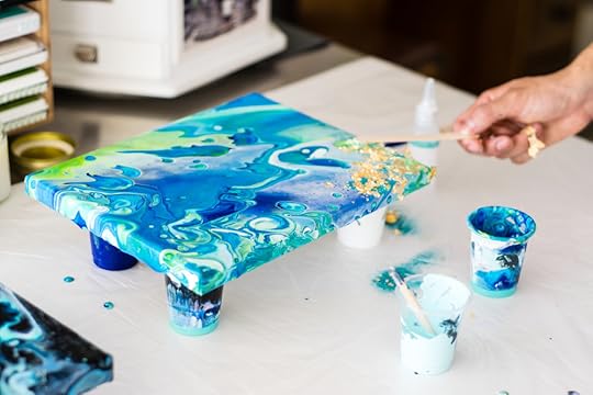 How to Create Color Pour Art