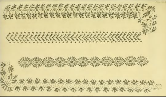 Ackermann's August 1816 needlework patterns
