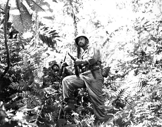 Men of US 25th Infantry Division on Zieta Trail, New Georgia, 12 August 1943 (US Army Center of Military History)