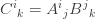 {C^{i}{}_{k}=A^{i}{}_{j}B^{j}{}_{k}}