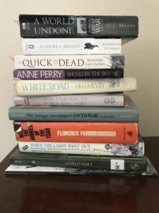 World War I, why I know so much about World War I, Oswald Chambers, Lawrence of Arabia, novel writing, ANZAC, Zeitoun, WWI romance stories