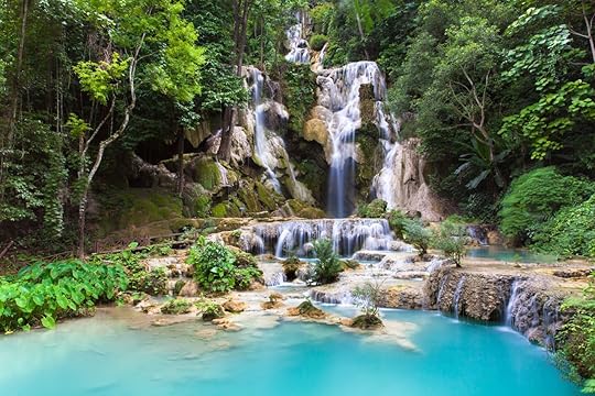 Kuang Si Waterfalls, Luang Phrabang, Laos