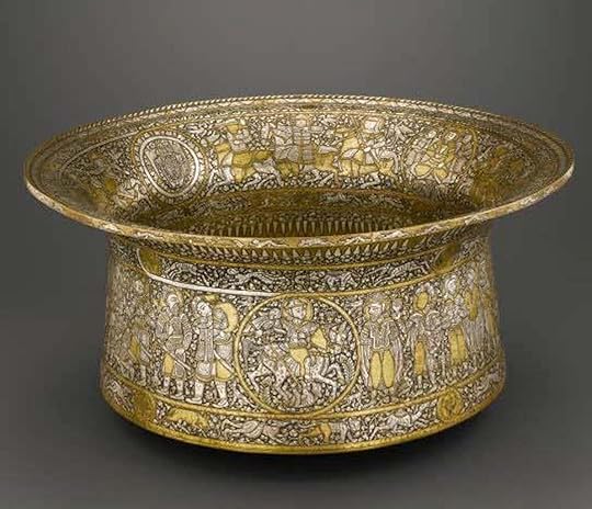 Le baptistere de Saint Louis in the Louvre