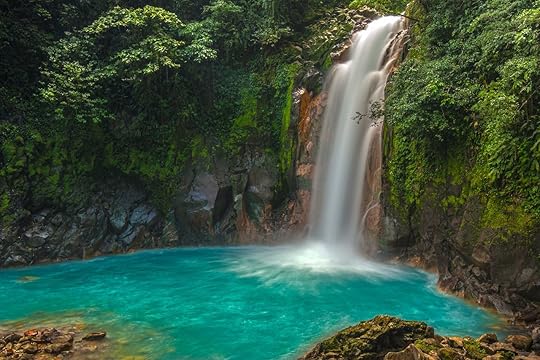 Rio Celeste waterfall