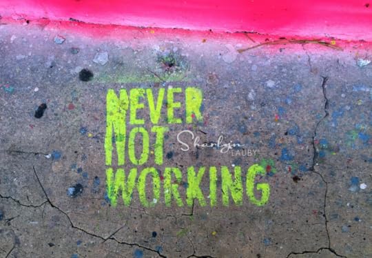 never not working, graffiti, performance, Wynwood District, Wynwood District Miami, art, artwork