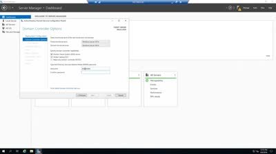 Installing AD DS and DNS in Windows Server 2019 Preview