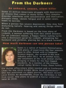 From the Darkness-Back Cover