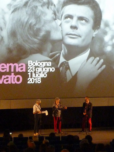 Bologna, Marina Vlady at Cinema Ritrovato 2018