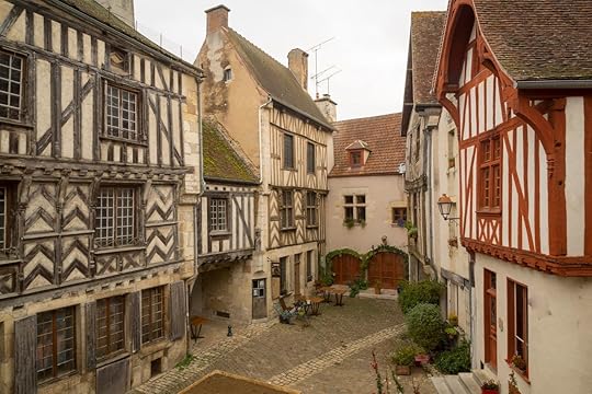 Noyers-sur-Serein, Burgundy, France
