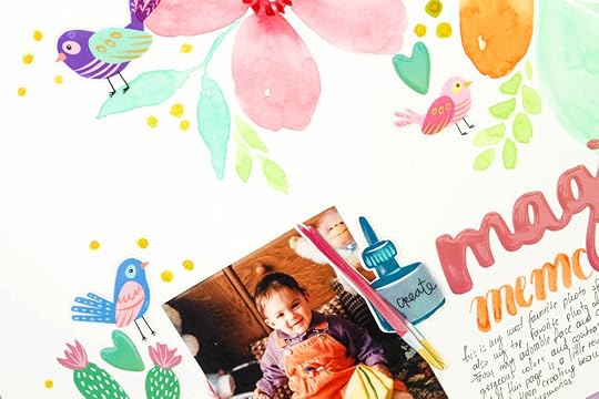 Zinia's Watercolor Flowers 6