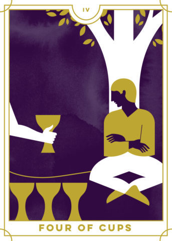 four of cups