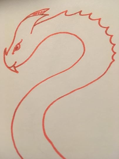 Basilisk in red 