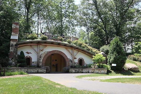 Bathroom in Green Bay Botanical Garden in Wisconsin