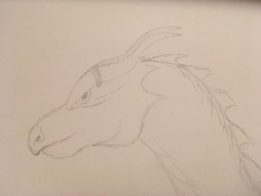 Dragon head with big neck