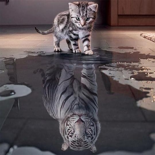 Image result for abstract art cat