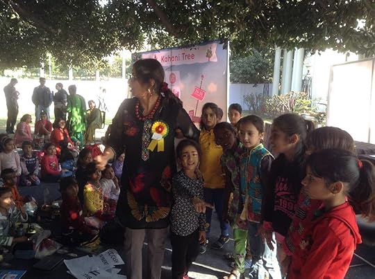 Stories under the Kahani Tree at Bookaroo!