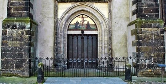 Image result for door at wittenberg