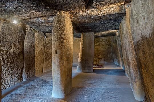 Dolmen Menga in Antequera, Spain