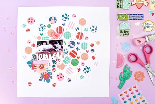 Zinia's Confetti Layout 1