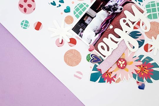 Zinia's Confetti Layout 4