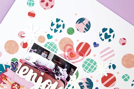 Zinia's Confetti Layout 5