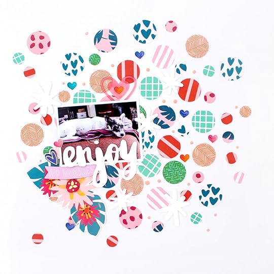 Zinia's Confetti Layout 2
