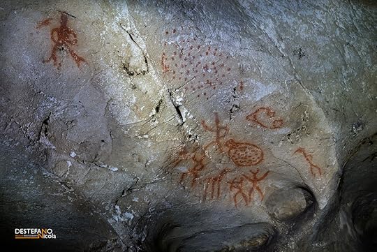 Propiziazioni metafisiche per la caccia nella Grotta dei Cervi. Foto per gentile concessione di Nicola Destefano, tutti i diritti rieservati