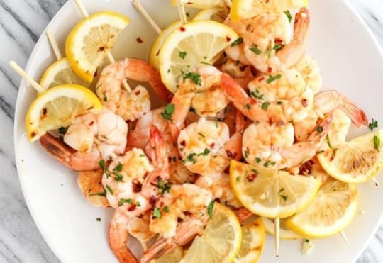 Lemon Shrimp Skewers