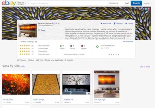 Jane Crawford eBay page