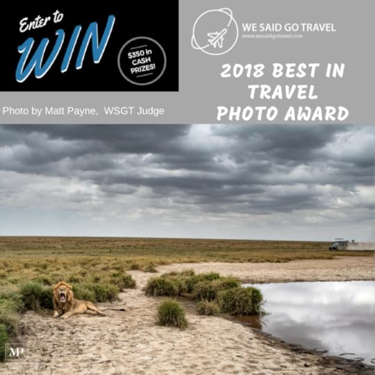 2018 We Said Go Travel Photo Award