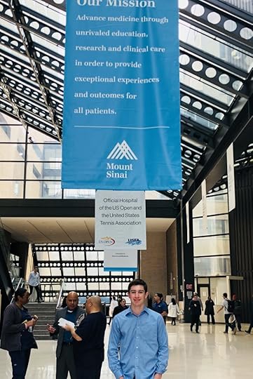 Koby Bernstein speaking at the Concussion Roundtable at Mount Sinai Hospital, April 2018