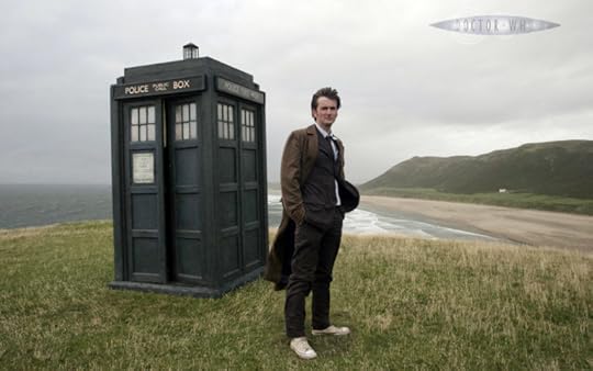 Tenth Doctor and the TARDIS, David Tennant, Doctor Who