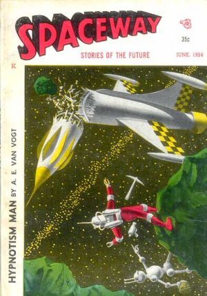 Spaceway June, 1954 Front Cover