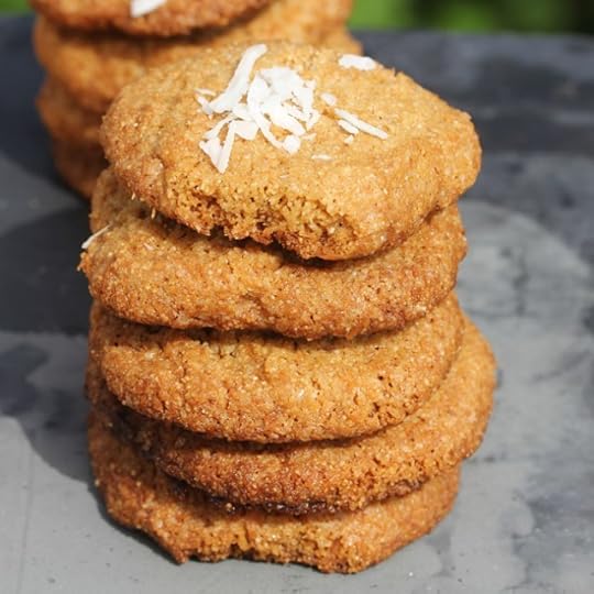 Crisp Coconut Cookies with Cloves and Cardamom