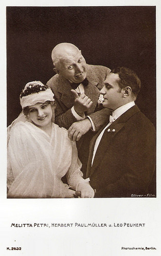 Leo Peukert, Melitta Petri and Herbert Paul Müller in Wer niemals einen Rausch gehabt (1918)