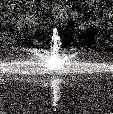 Lake Alford fountain appears to channel the ghost of Lady Mary.