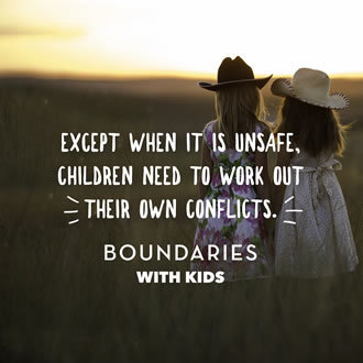 Boundaries with Kids