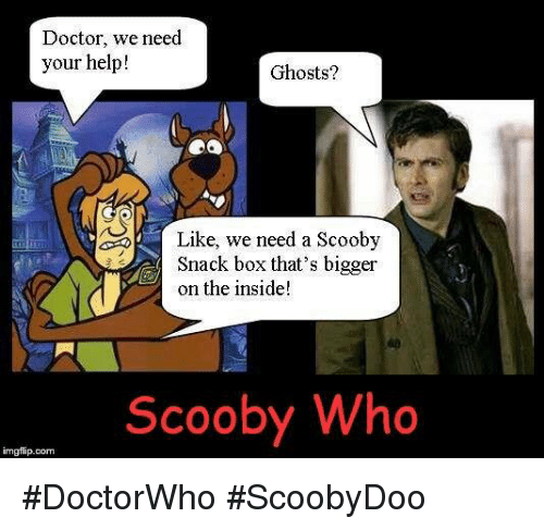 Image result for bigger on the inside. Scooby-Doo