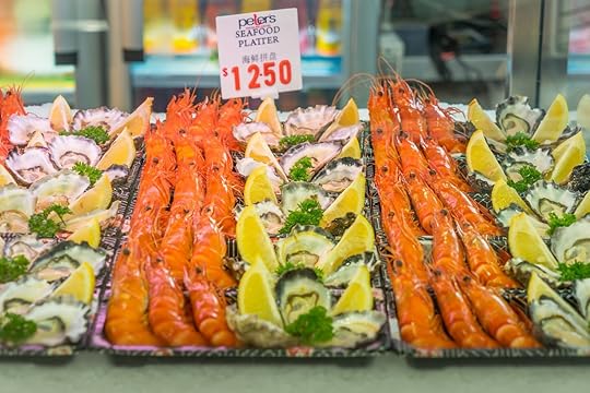 Various seafood in Sydney Fish Market, Sydney