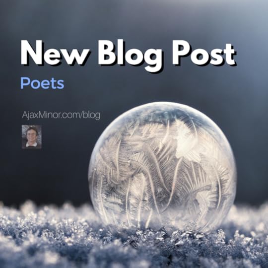 New blog post by fantasy author Ajax Minor, of Central California