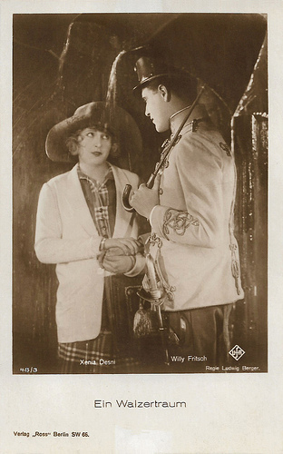 Xenia Desni and Willy Fritsch in Ein Walzertraum