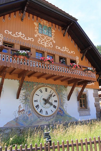 Gorgeous house in the Black Forest. From Black Forest Cupcakes