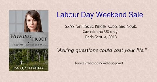 Without Proof only $2.99 for Kindle, Kobo, iTunes, Nook... ends Sept. 4/18. #Christianfiction #romanticsuspense #cleanreads