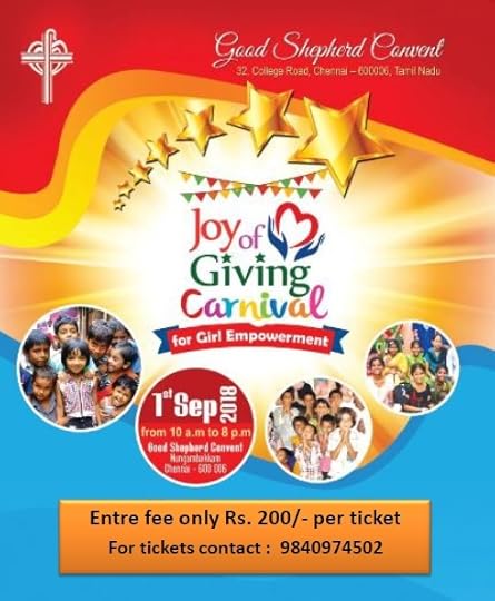 The Joy of Giving Carnival at Good Shepherd School, Chennai