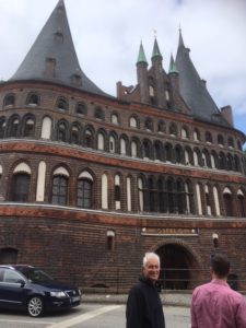 holsten gate in Lübeck
