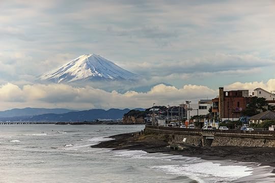 Mount Fuji from Kamakura and Tokyo Bay